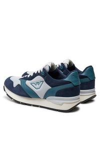 Emporio Armani Sneakersy X4X642 XN951 T834 Granatowy. Kolor: niebieski #2