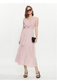 Dixie Sukienka wieczorowa A319J043 Różowy Regular Fit. Kolor: różowy. Materiał: syntetyk. Styl: wizytowy #4