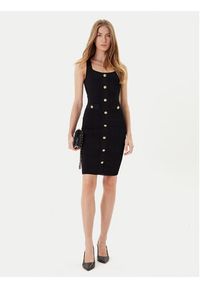 Marciano Guess Sukienka dzianinowa 5YGK62 5881Z Czarny Classic Fit. Kolor: czarny. Materiał: wiskoza #4