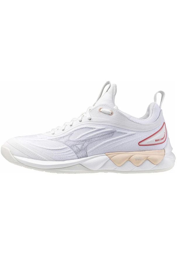 Adidasy Mizuno Wave Luminous 3, Kobiety. Kolor: różowy, biały, wielokolorowy. Materiał: materiał, syntetyk. Model: Mizuno Wave