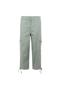 Regatta - Spodnie Damskie Shorebella Capri. Kolor: szary. Sezon: lato. Sport: turystyka piesza #1