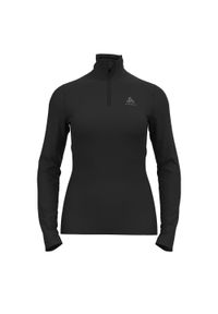 Koszulka termoaktywna z długim rękawem damska Odlo FUNDAMENTALS. Kolor: szary, wielokolorowy, czarny. Długość rękawa: długi rękaw. Długość: długie #1