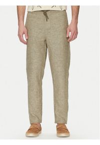 Blend Spodnie materiałowe 20718008 Zielony Regular Fit. Kolor: zielony. Materiał: bawełna