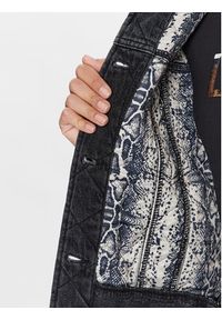 Liu Jo Kurtka jeansowa UF3086 D4804 Szary Regular Fit. Kolor: szary. Materiał: bawełna