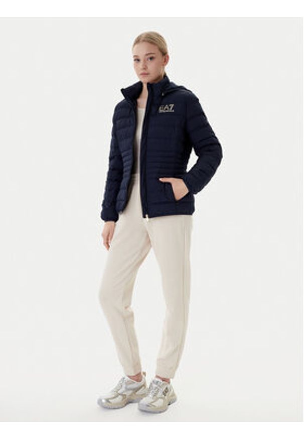 EA7 Emporio Armani Kurtka przejściowa 8NTB23 TNF8Z UB102 Granatowy Regular Fit. Kolor: niebieski. Materiał: syntetyk