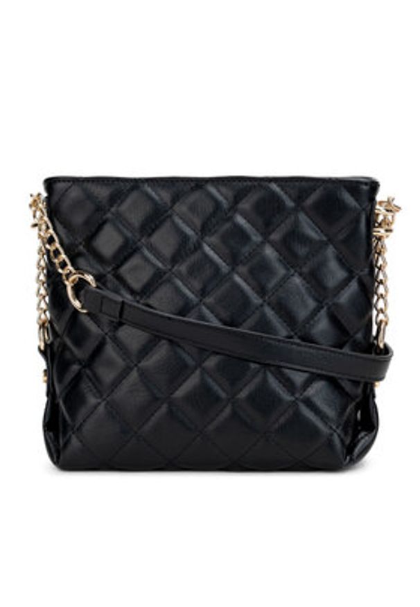 Monnari Torebka TORIMP0-24Z-BAG4610-K020 Czarny. Kolor: czarny. Materiał: skórzane