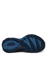 Lacoste Sneakersy 7-49SFA0007 Granatowy. Kolor: niebieski. Materiał: materiał #3