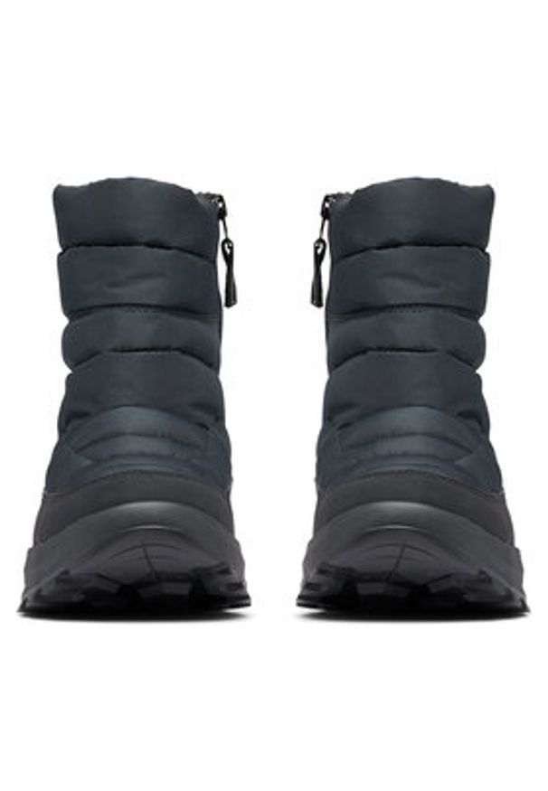 columbia - Columbia Śniegowce Snowtrot Mid 2075111 Czarny. Kolor: czarny. Materiał: materiał