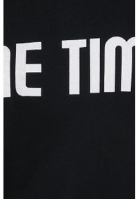 Answear Lab t-shirt bawełniany kolor czarny. Kolor: czarny. Materiał: bawełna. Wzór: nadruk. Styl: wakacyjny