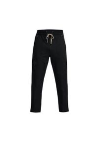 Spodnie sportowe męskie Under Armour Terrain Woven. Kolor: czarny. Materiał: dresówka. Długość: długie. Sport: turystyka piesza