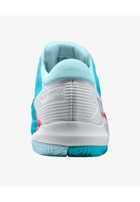 Buty tenisowe damskie Wilson Rush Pro Ace clay scuba. Kolor: biały, czerwony, wielokolorowy, niebieski. Sport: tenis