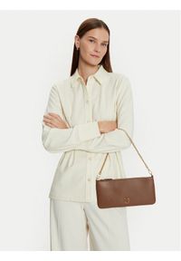 Pinko - PINKO Torebka Horizontal Flat AI 24-25- PCPL 102747 A0F1 Brązowy. Kolor: brązowy. Materiał: skórzane #1