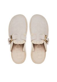 Mou Espadryle Jute clog plain MU.SW641000A Szary. Kolor: szary. Materiał: skóra, zamsz #5