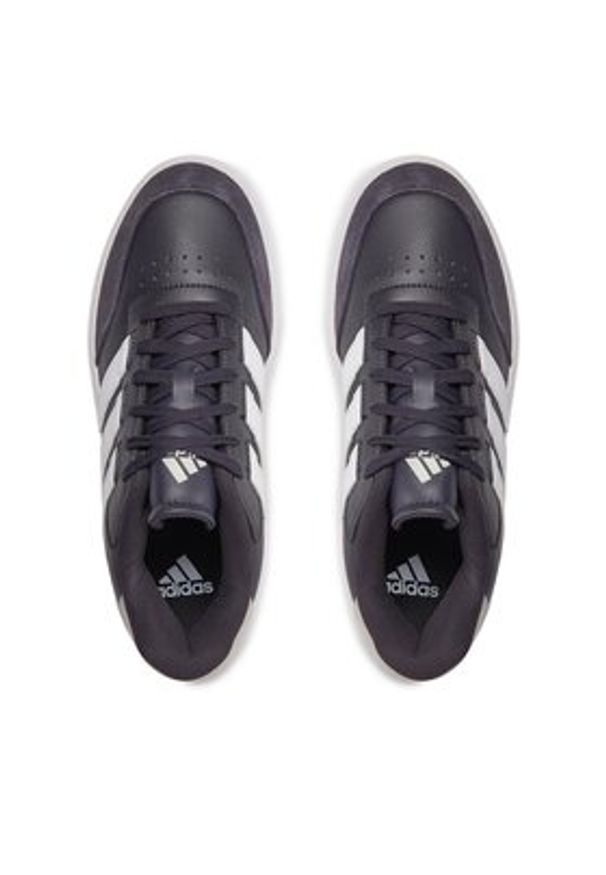 Adidas - adidas Sneakersy Courtblock IF6504 Fioletowy. Kolor: fioletowy. Materiał: skóra