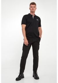 Karl Lagerfeld - Polo męskie z logo KARL LAGERFELD. Typ kołnierza: polo #4