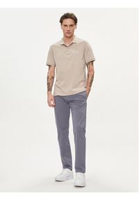 Hugo Chinosy David222D 50468314 Niebieski Slim Fit. Kolor: niebieski. Materiał: bawełna