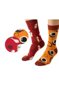 His Story - Skarpetki Bawełniane - Tematyczne - Barista, Kawa. Kolor: wielokolorowy. Materiał: elastan, bawełna, poliamid #8