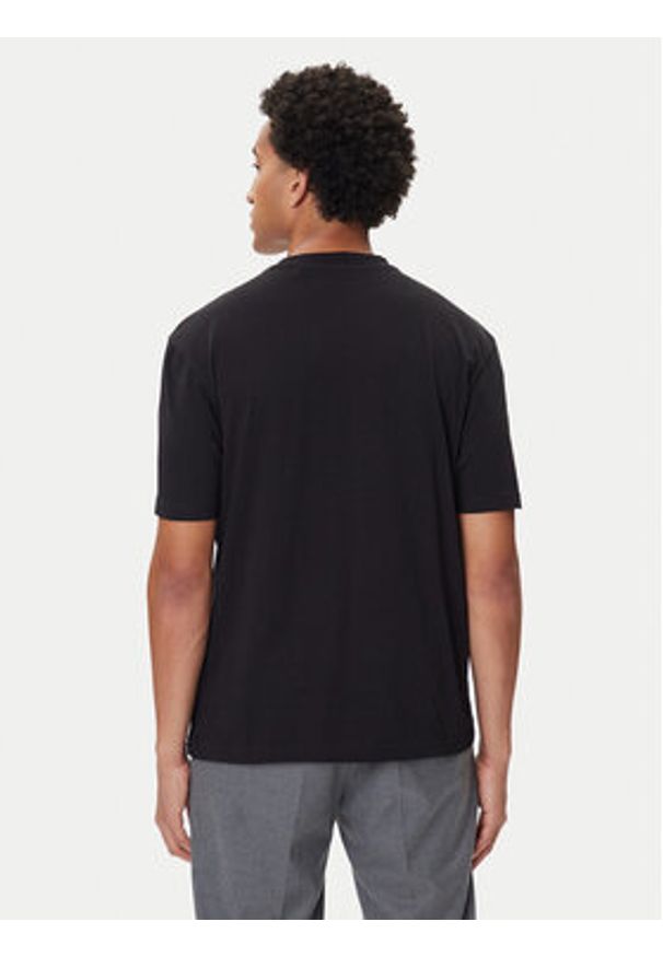 Hugo - HUGO T-Shirt Dabolos 50545995 Czarny Relaxed Fit. Kolor: czarny. Materiał: bawełna