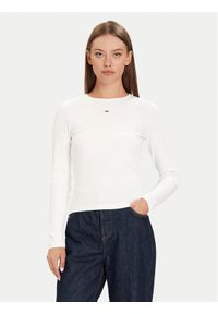 Tommy Jeans Komplet 2 bluzek Essential DW0DW17716 Kolorowy Slim Fit. Materiał: bawełna. Wzór: kolorowy