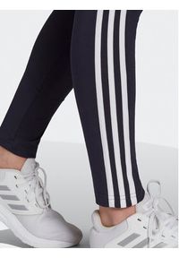 Adidas - adidas Legginsy 3 Stripes Leggings H07771 Niebieski. Kolor: niebieski. Materiał: bawełna #2