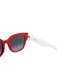 DSQUARED2 - Dsquared2 Okulary "ICON 0005/S" | ICON 0005/S C9A | Kobieta | Biały, Czerwony. Kolor: czerwony, biały, wielokolorowy. Materiał: materiał