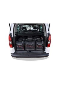 KJUST - Torby Do Bagażnika Citroen Berlingo 2008-2018 6Szt Kjust. Kolor: czarny. Styl: sportowy #1
