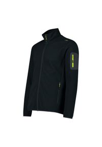 Bluza męska turystyczna CMP 34H6397. Okazja: na co dzień. Kolor: czarny. Styl: casual, sportowy. Sport: turystyka piesza #1