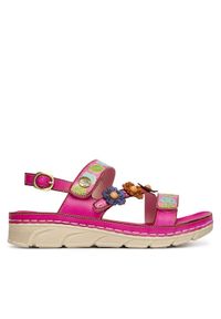 Laura Vita Sandały Dorry 18 Różowy. Kolor: różowy. Materiał: skóra #1
