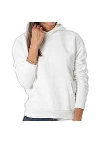 Damska bluza z kapturem Fila Bischkek. Typ kołnierza: kaptur. Kolor: biały. Materiał: bawełna #1