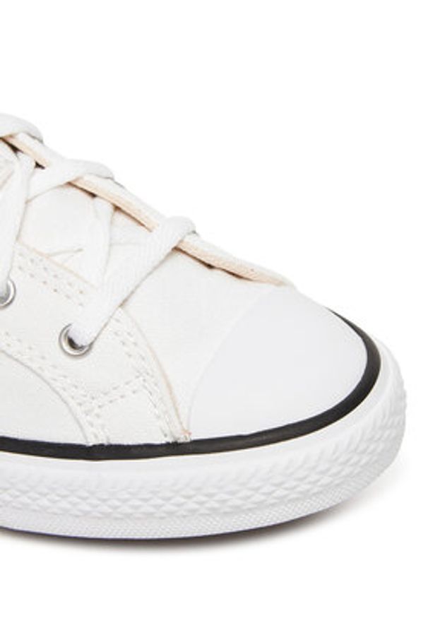 Converse Trampki Chuck Taylor All Star Dainty Lucy A12951C Biały. Kolor: biały. Materiał: materiał