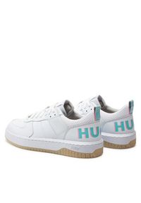 Hugo - HUGO Sneakersy Kilian Tenn Flypu 50517146 Biały. Kolor: biały. Materiał: skóra #5