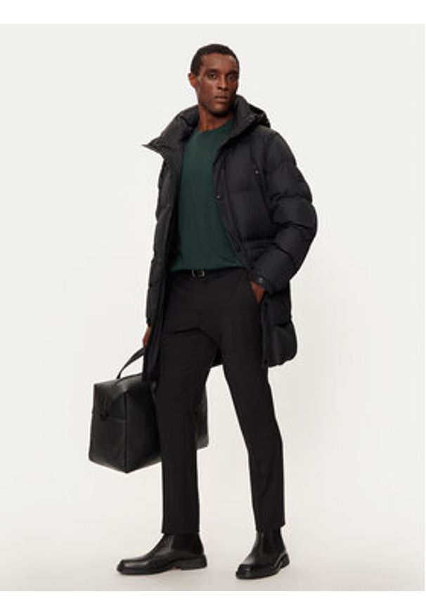 BOSS Kurtka zimowa H-Condolo2 50525109 Czarny Regular Fit. Kolor: czarny. Materiał: syntetyk. Sezon: zima