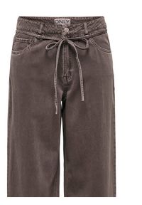 only - ONLY Jeansy Gianna 15372521 Brązowy Straight Leg. Kolor: brązowy #2