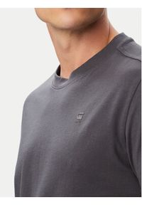 G-Star RAW - G-Star Raw T-Shirt Lash D16396-B353 Szary ciemny Relaxed Fit. Kolor: szary. Materiał: bawełna #2