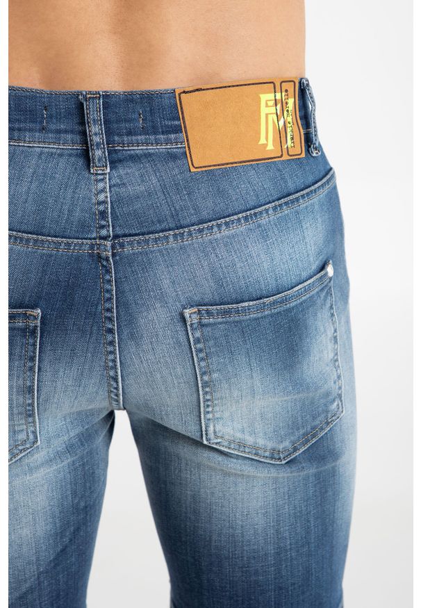 BERMUDY JEANSOWE Frankie Morello. Materiał: jeans