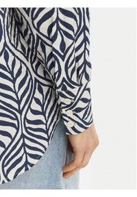 Vero Moda Koszula Josie 10315150 Granatowy Oversize. Kolor: niebieski. Materiał: wiskoza #2