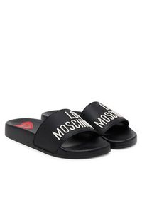 Love Moschino - LOVE MOSCHINO Klapki JA28052G0MI14000 Czarny. Kolor: czarny #6