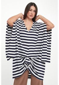 MMC STUDIO - Bluzka damska w paski Marina MMC. Wzór: paski #4