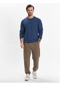 Calvin Klein Performance Bluza Pullover 00GMS3W302 Niebieski Regular Fit. Kolor: niebieski. Materiał: bawełna