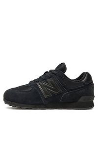 New Balance Sneakersy GC574EVE Czarny. Kolor: czarny. Materiał: zamsz, skóra. Model: New Balance 574 #5