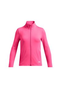 Dziecięca bluza dresowa Under Armour Motion. Kolor: różowy. Materiał: dresówka. Sport: fitness #1