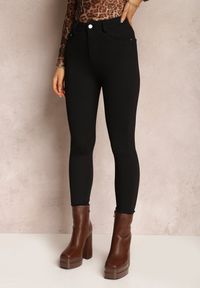 Renee - Czarne Spodnie Skinny Jeriel. Kolor: czarny. Styl: klasyczny #2