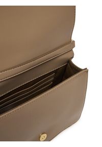 Calvin Klein Torebka Quilted Mini Chain Bag LV04F3321G Beżowy. Kolor: beżowy. Materiał: skórzane #4