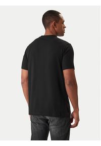 Karl Lagerfeld - KARL LAGERFELD T-Shirt 755780 561235 Czarny Regular Fit. Typ kołnierza: dekolt w karo. Kolor: czarny. Materiał: bawełna #3