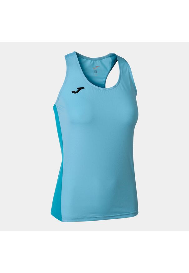 Koszulka do biegania damska Joma R-Winner bez rękawów. Kolor: niebieski. Długość rękawa: bez rękawów
