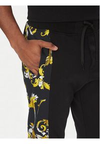 Versace Jeans Couture Spodnie dresowe 78GAA3C0 Czarny Regular Fit. Kolor: czarny. Materiał: bawełna #2
