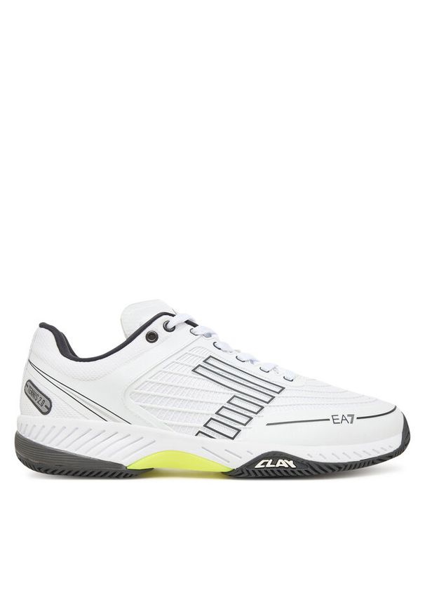 Sneakersy EA7 Emporio Armani. Kolor: biały