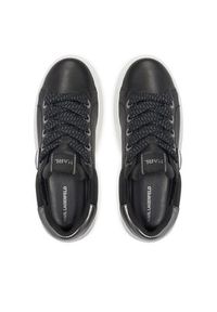 Karl Lagerfeld - KARL LAGERFELD Sneakersy KL67530 Czarny. Kolor: czarny. Materiał: skóra #5