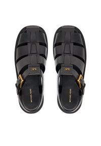 MICHAEL Michael Kors Sandały Indy 40T5IDFS3L Czarny. Kolor: czarny. Materiał: skóra #5