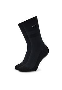 Calvin Klein Zestaw 3 par wysokich skarpet damskich 701219848 Czarny. Kolor: czarny. Materiał: materiał #3